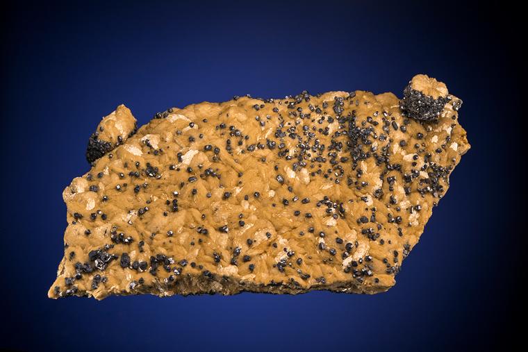GALENA on SIDERITE